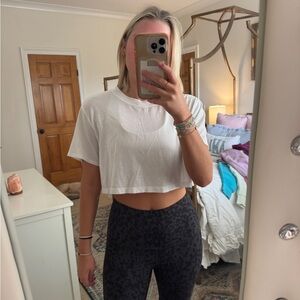 lululemon athletica White Crop Top